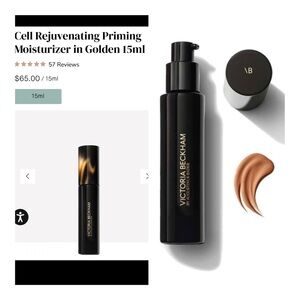 Victoria Beckham x Augustinus Bader Cell Rejuvenating Priming Moisturizer Golden